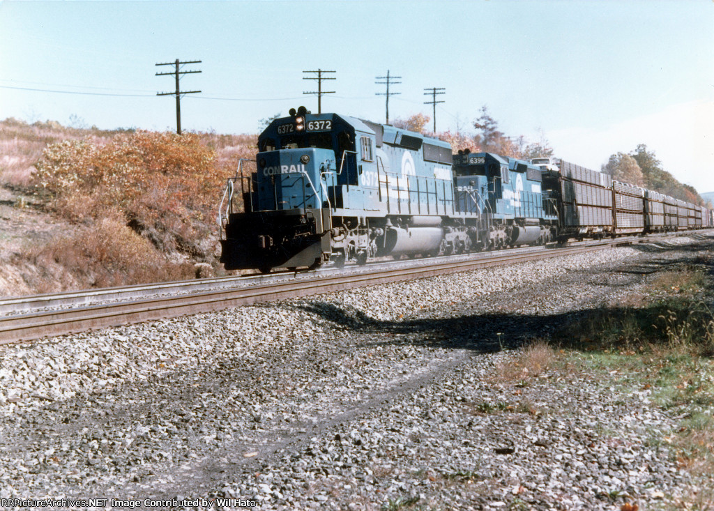 Conrail SD40-2 6372